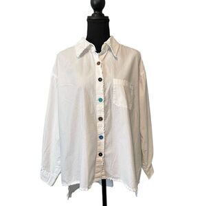 Jaded Gypsy Early Morning Glow Button-Up Top/Shirt